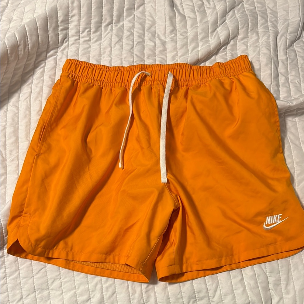 Nike Men's Orange Shorts